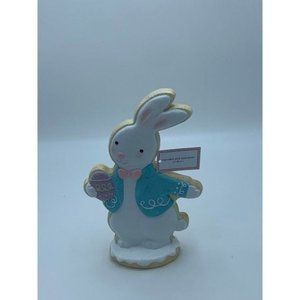 Cupcakes & Cashmere Pastel Gingerbread Easter Bunny Sugar Cookie